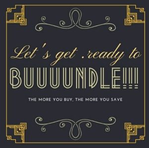 Bundled discounts baby!